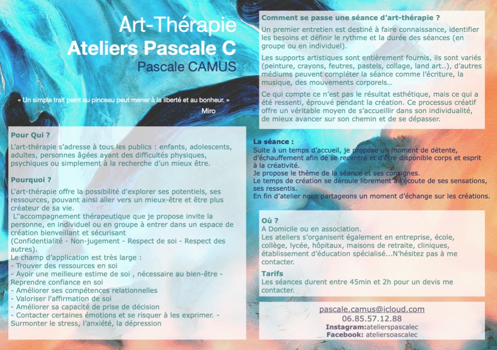 photo activite Ateliers Pascale C