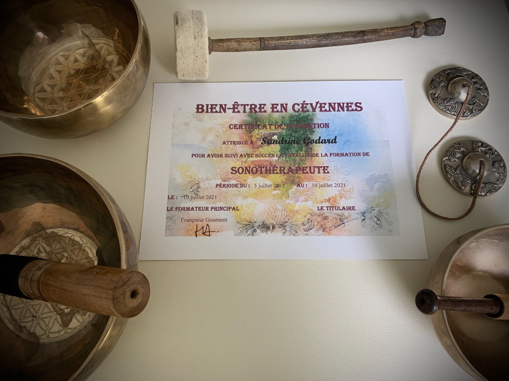 photo diplome Sandrine Godard