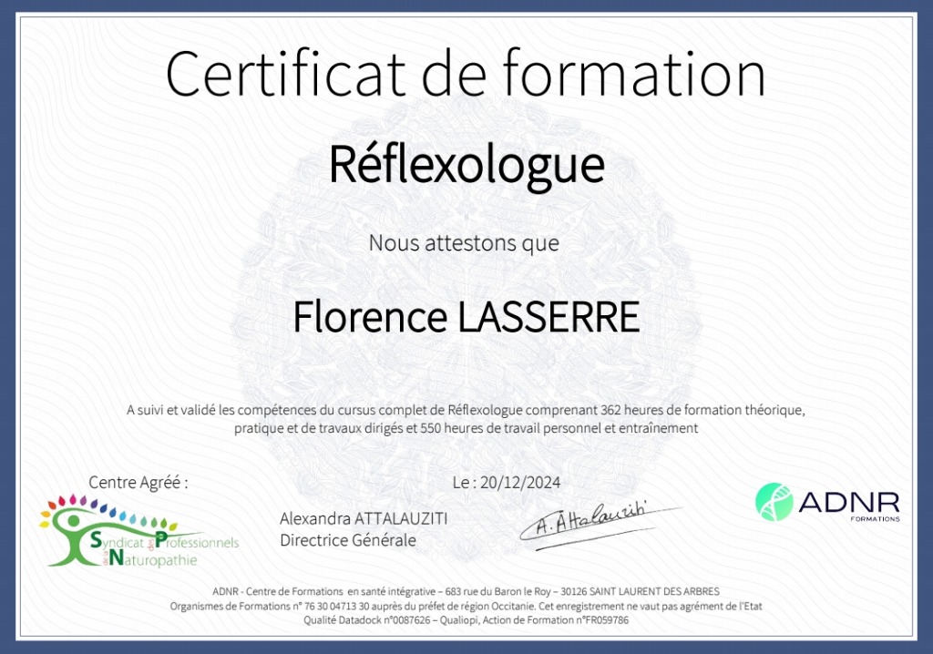 photo diplome CARPE DIEM AMMA