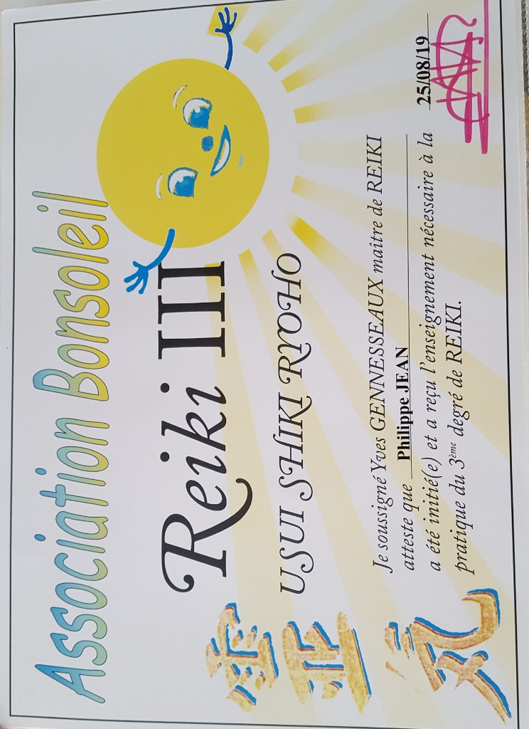 photo diplome Philippe JEAN