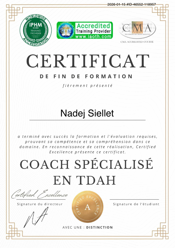 photo diplome Nadej Gaëlle Siellet 