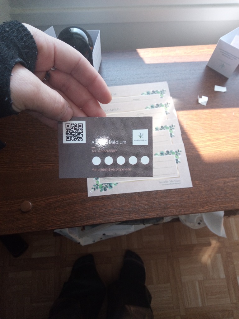 photo diplome Aurélie Médium