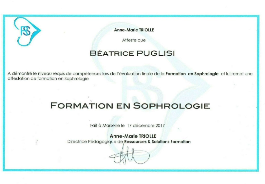 photo diplome BEATRICE PUGLISI