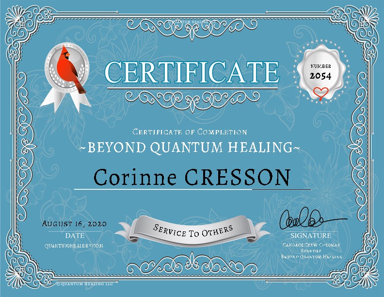 photo diplome Corinne CRESSON