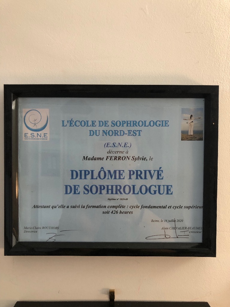 photo diplome Sylvie FERRON