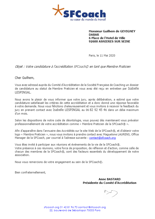 photo diplome Guilhem Durand de Gevigney