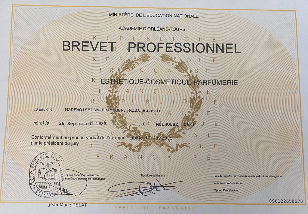 photo diplome Massage Healthy 