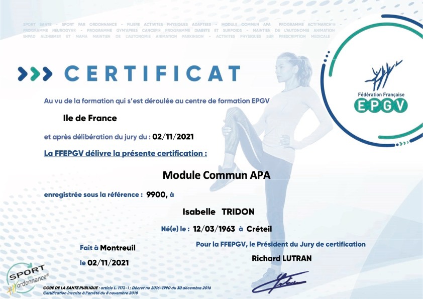 photo portrait Mme Tridon Isabelle