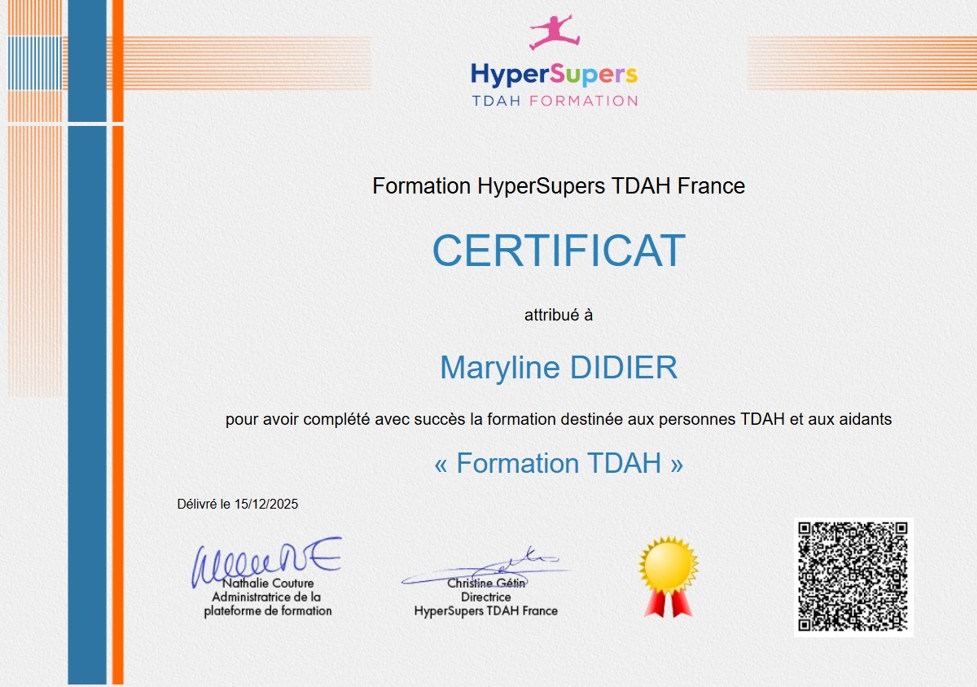 photo diplome Maryline DIDIER