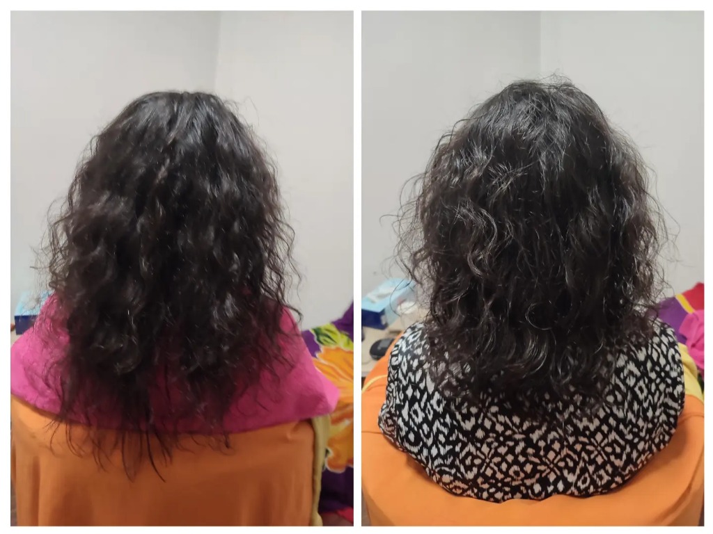 photo seance SylvieBCoiffeuse et formatrice coupe énergétique