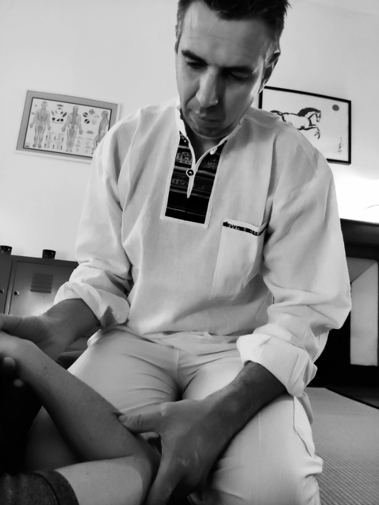 photo seance Cédric Delsoy Shiatsu