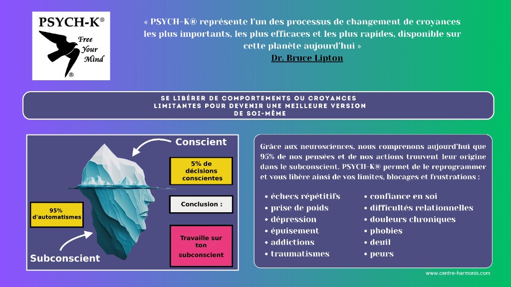 photo cabinet HARMONIS selon A. Tomatis & Psych-K®