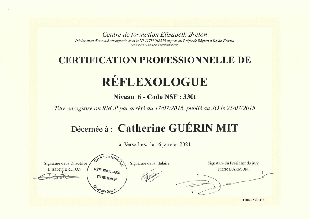 photo diplome Catherine Guérin-Mit 