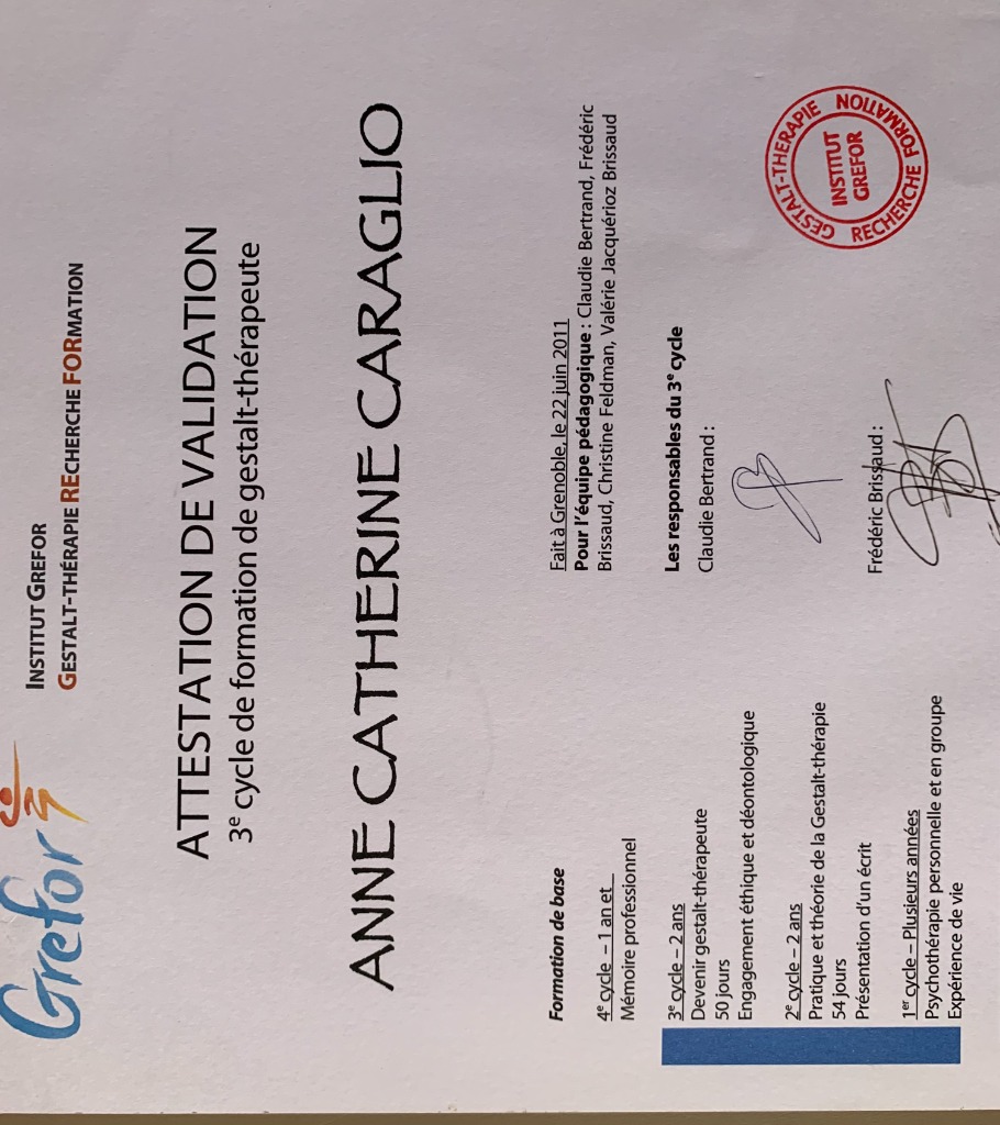 photo diplome Anne Caraglio