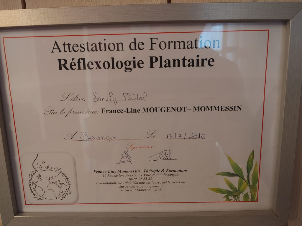 photo diplome Emily vidal