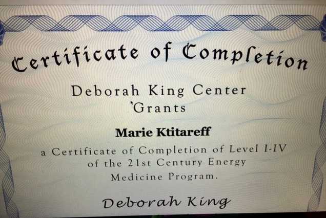 photo diplome Marie-Dominique Ktitareff