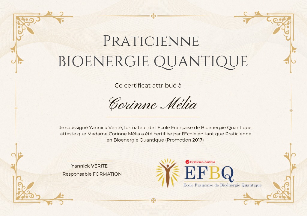 photo diplome Corinne MELIA