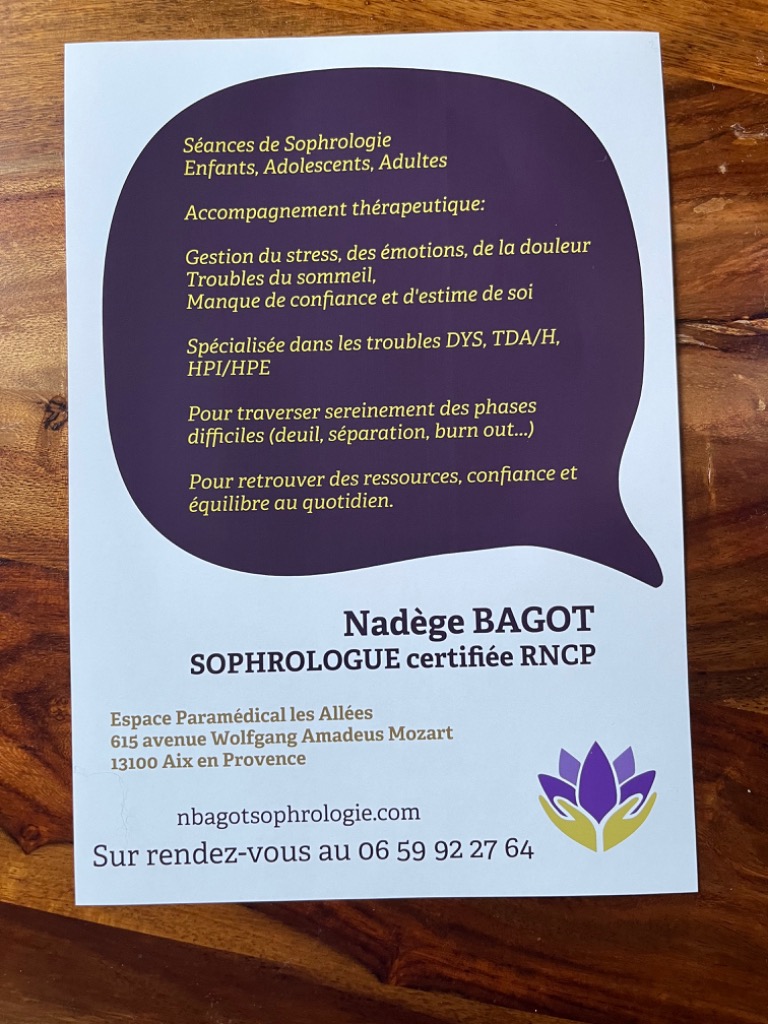 photo activite Nadège Bagot