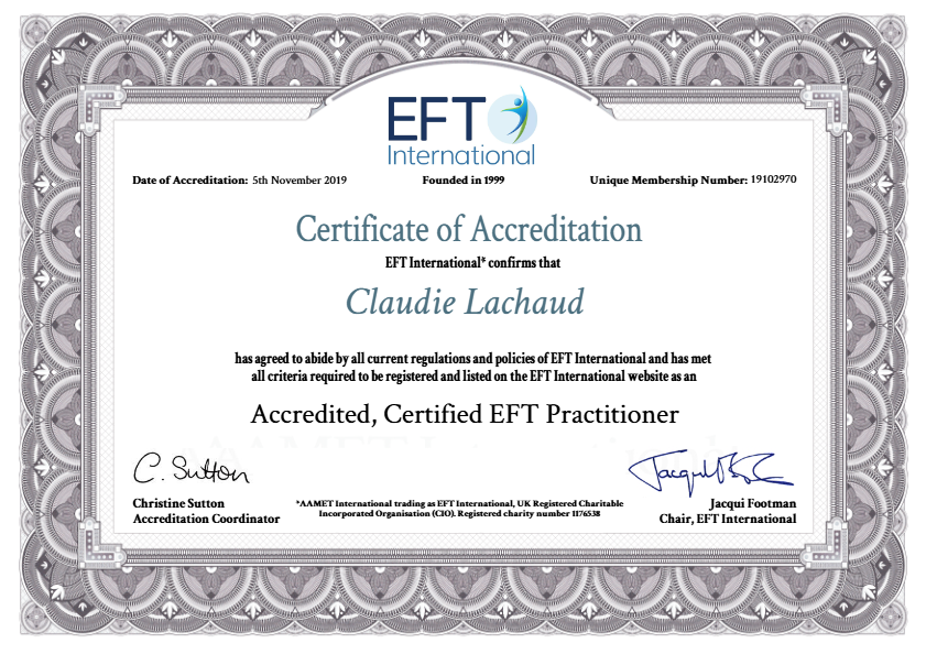 photo diplome Claudie LACHAUD