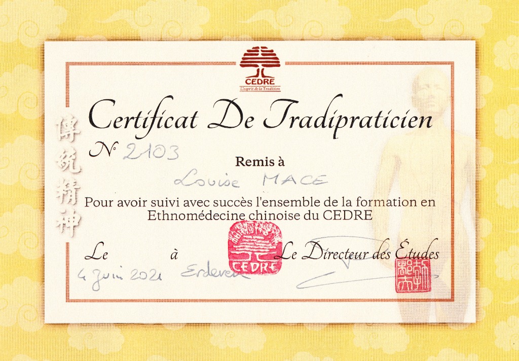 photo diplome Louise Macé