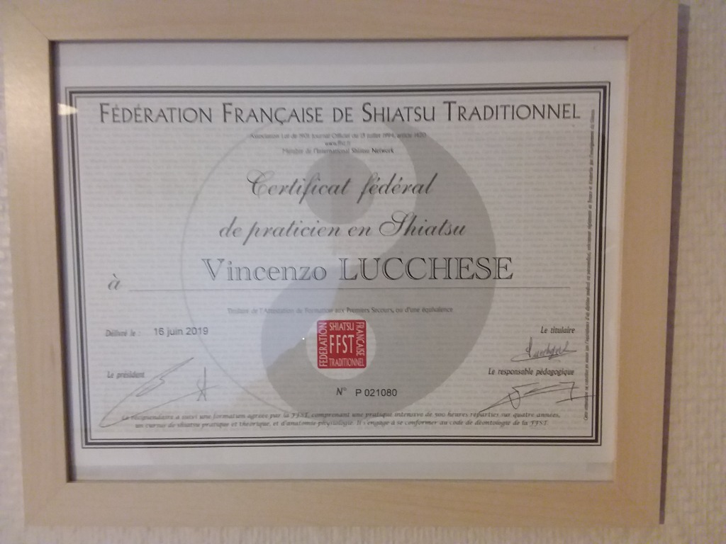 photo diplome Vincenzo Lucchese