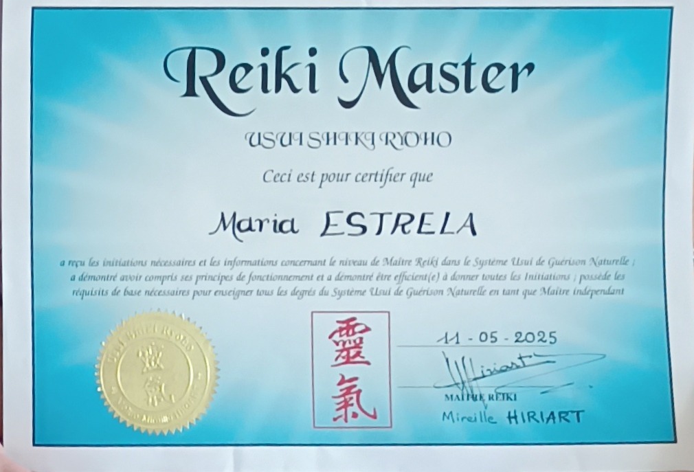 photo diplome Maria Estrela