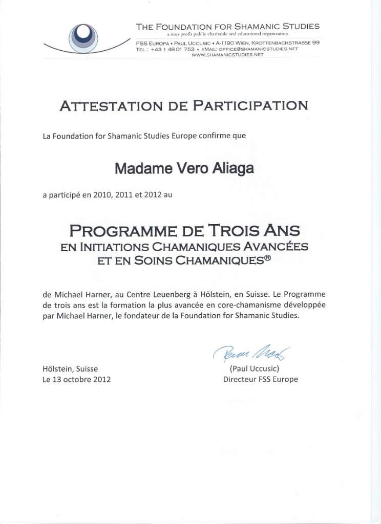 photo diplome ALIAGA VERONIQUE