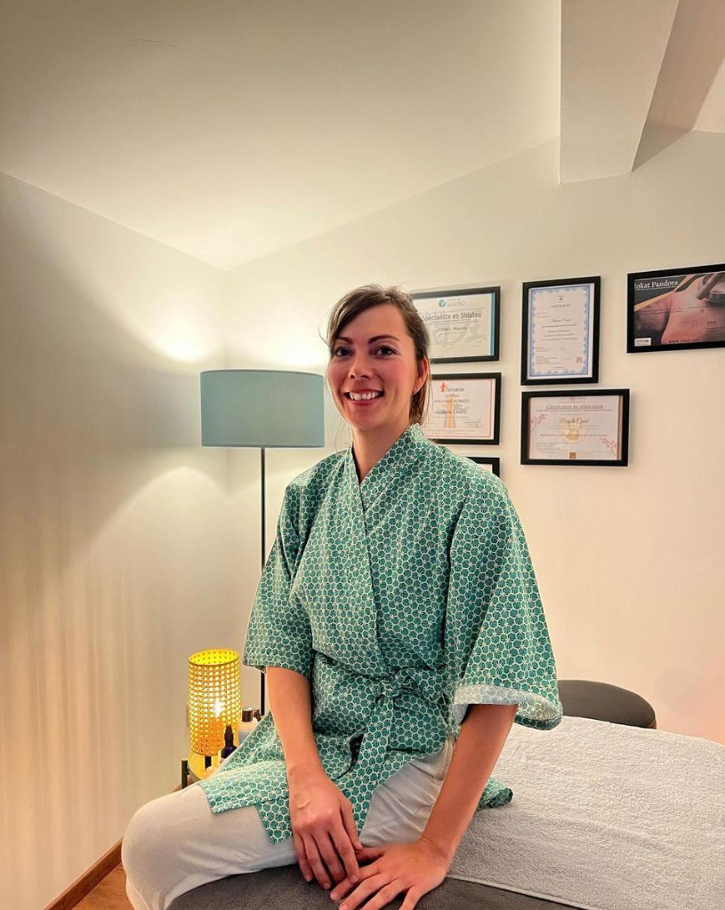photo portrait Magalie Camel - Praticien Shiatsu - Bourg St Bernard