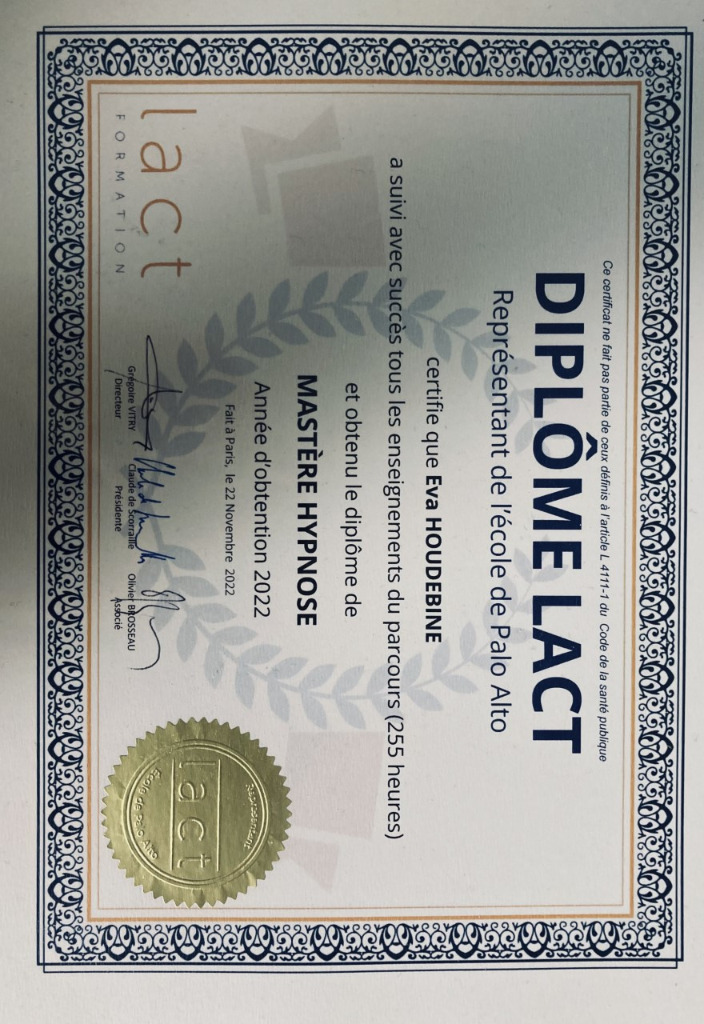 photo diplome HOUDEBINE Eva