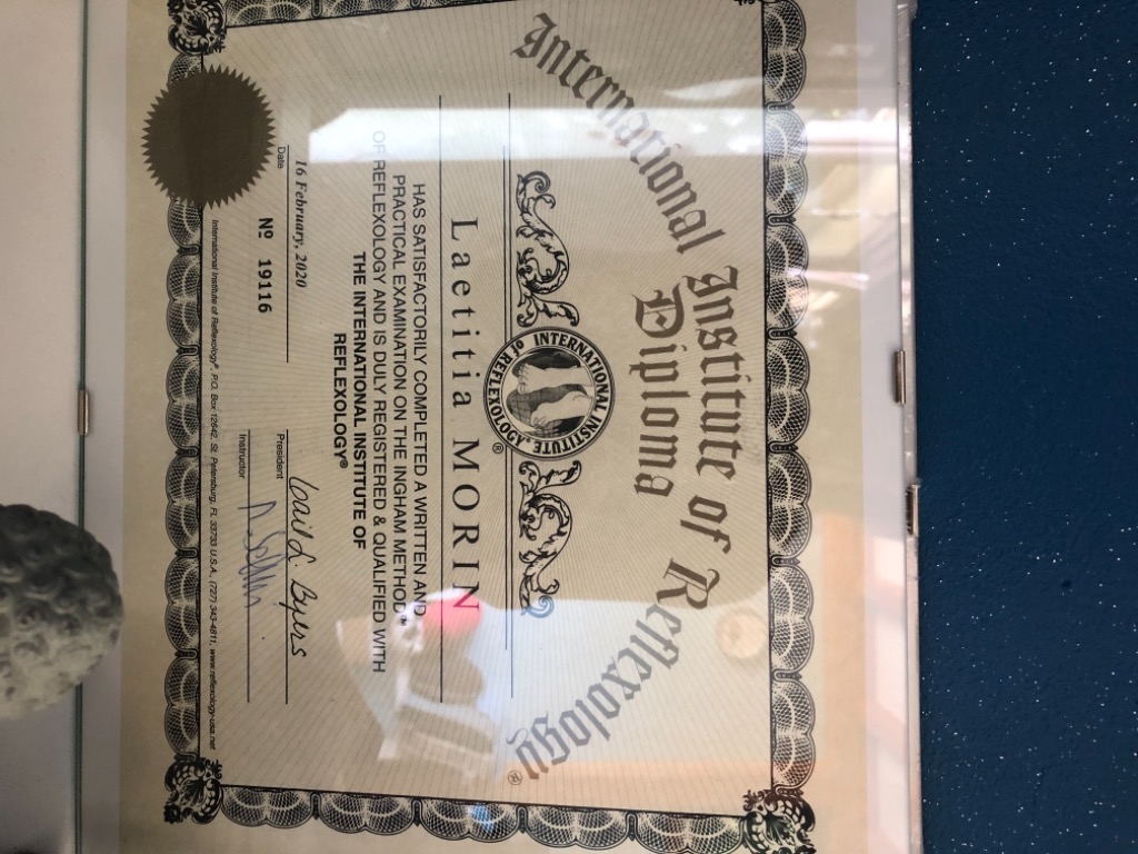 photo diplome Laëtitia Morin 