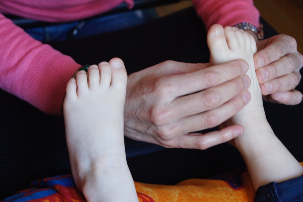 photo seance Florindo Elisabeth éliflor-réflexologie