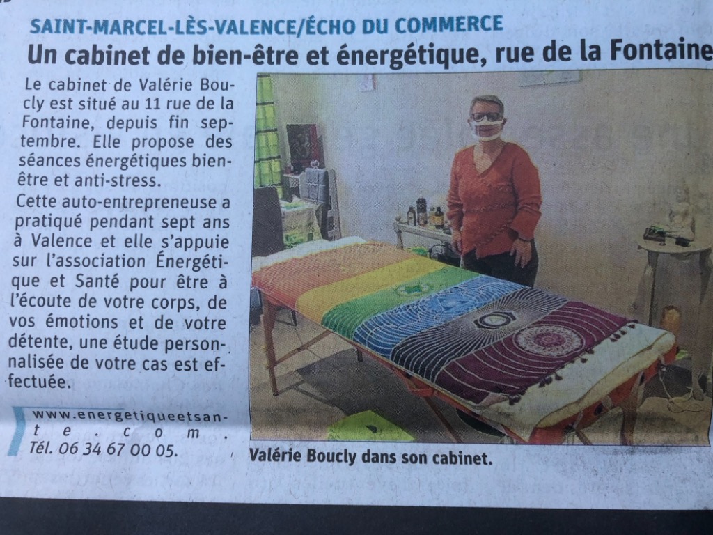 photo activite Valérie BOUCLY