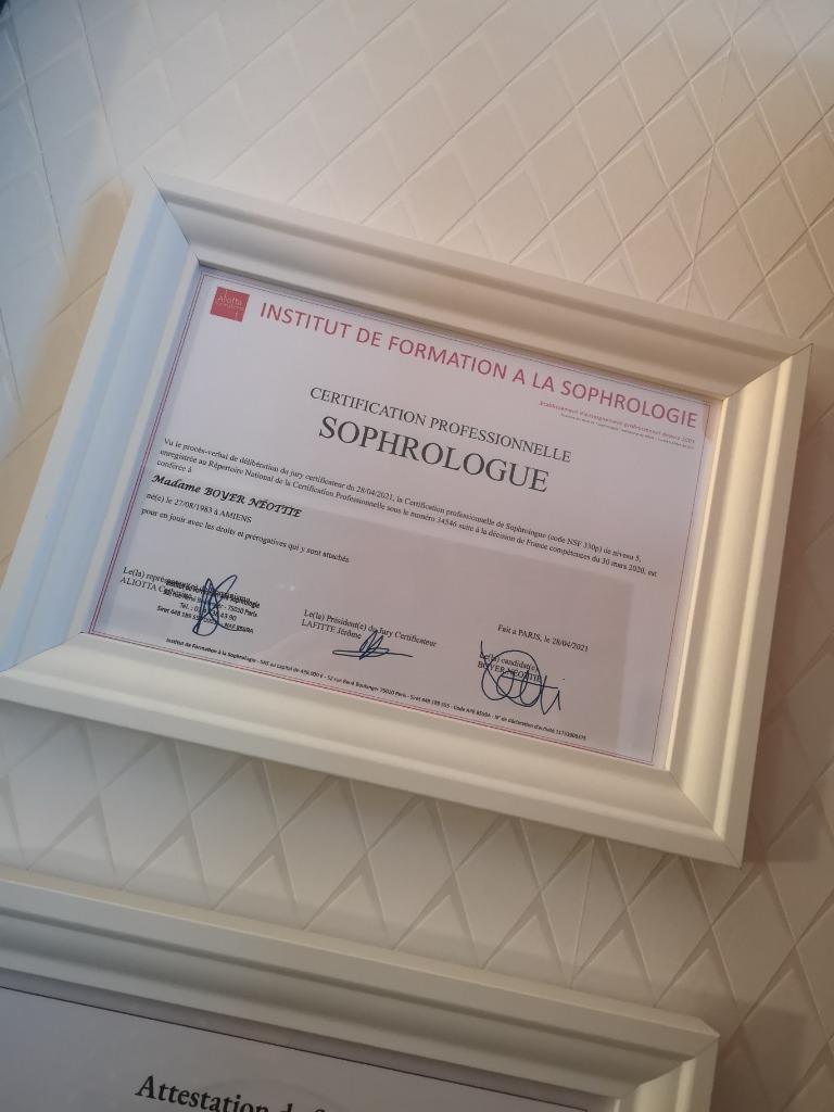 photo diplome Néottie BOYER