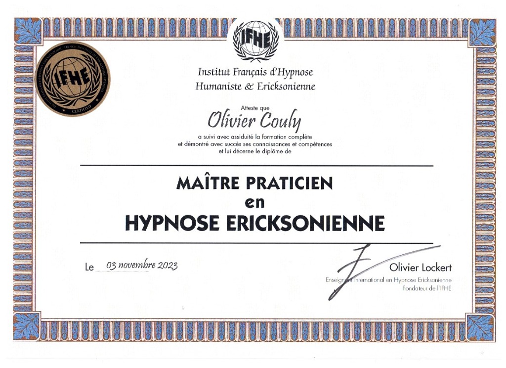 photo diplome OLIVIER COULY