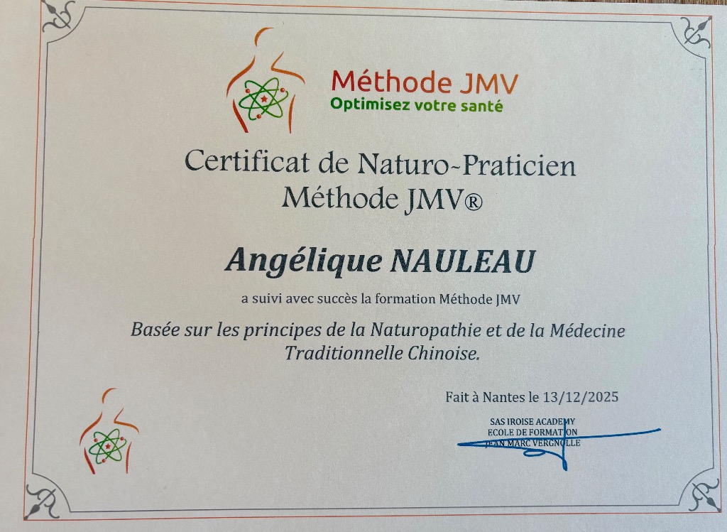 photo diplome NAULEAU ANGELIQUE