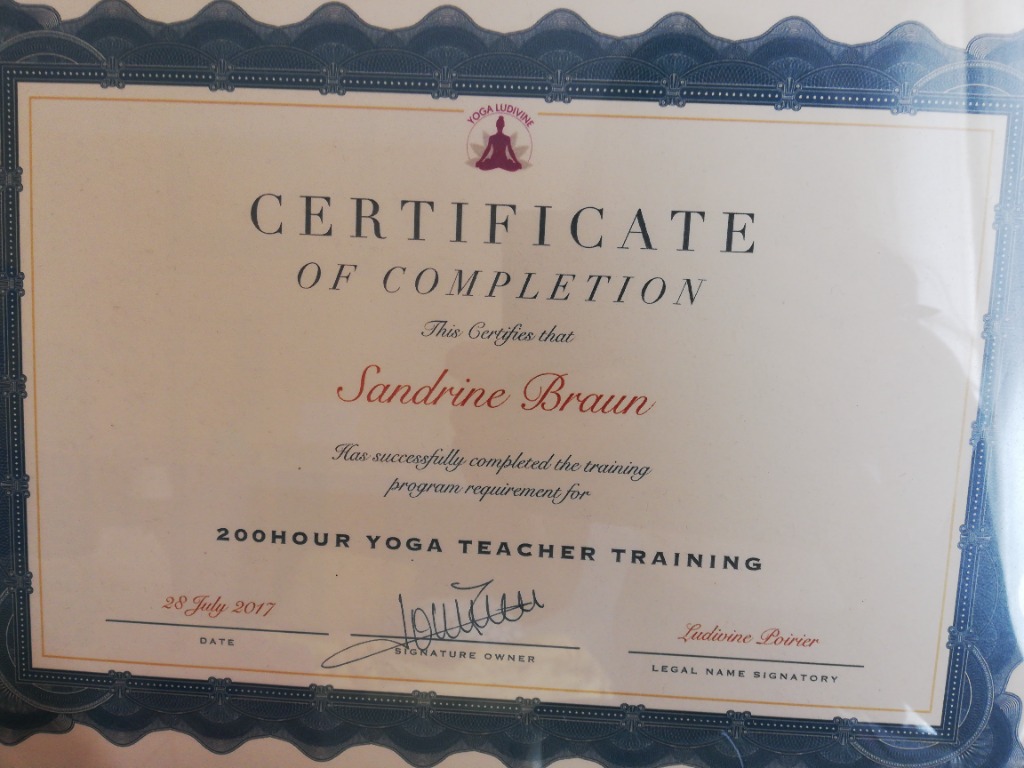 photo diplome Sandrine Braun