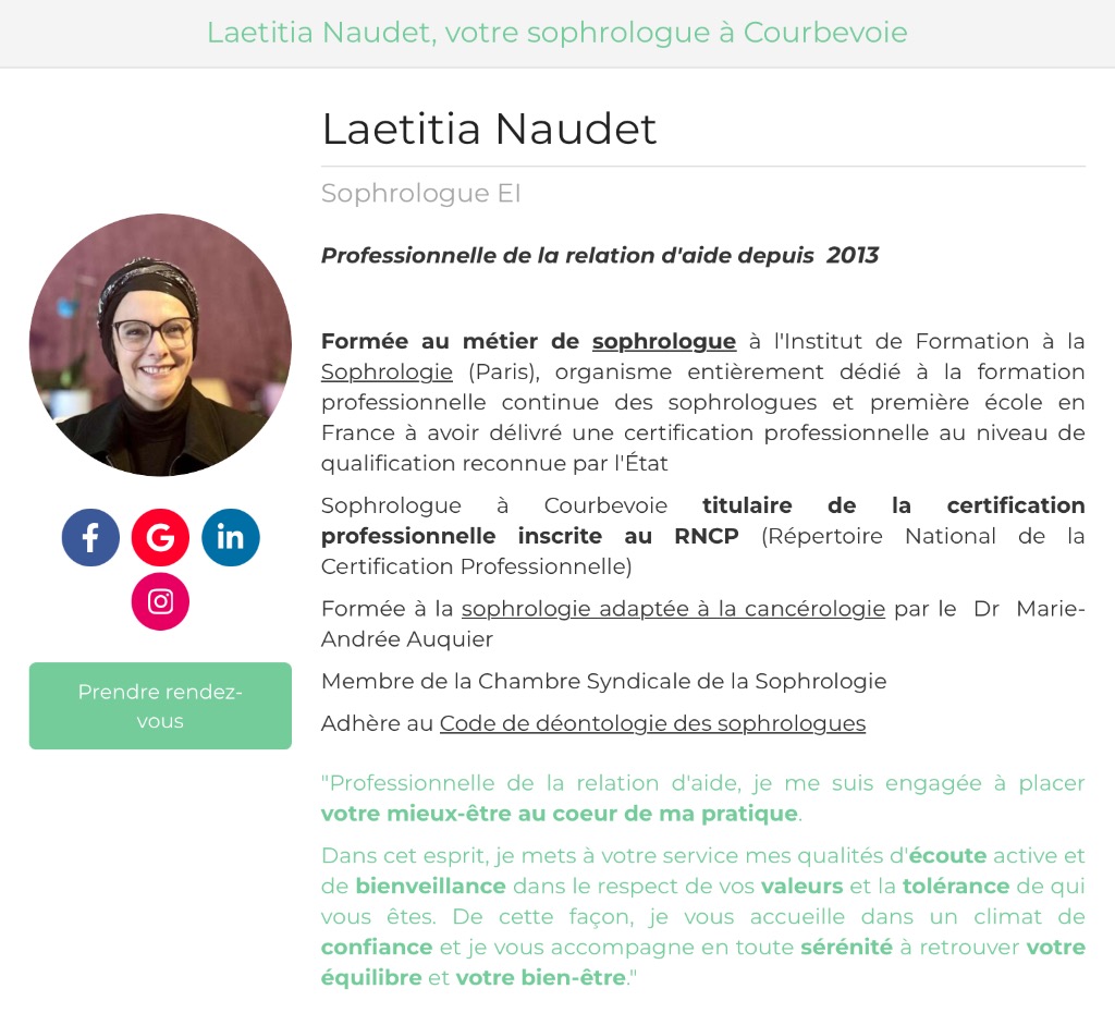 photo portrait Laetitia Naudet