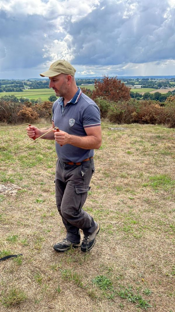 photo seance Les baguettes du sourcier