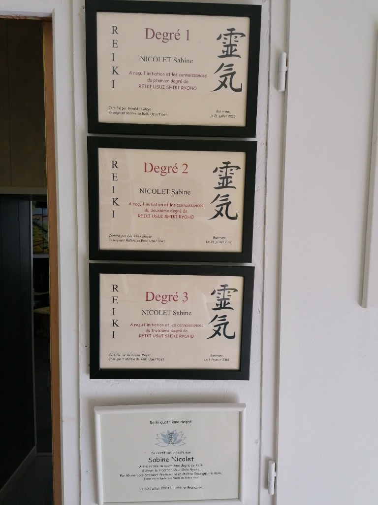 photo diplome Sabine Nicolet