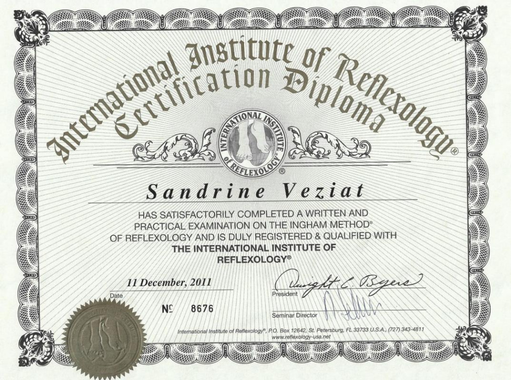 photo diplome Sandrine VEZIAT BASTOUL