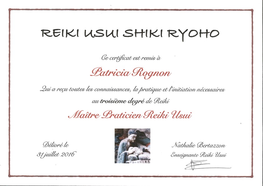 photo diplome Patricia ROGNON