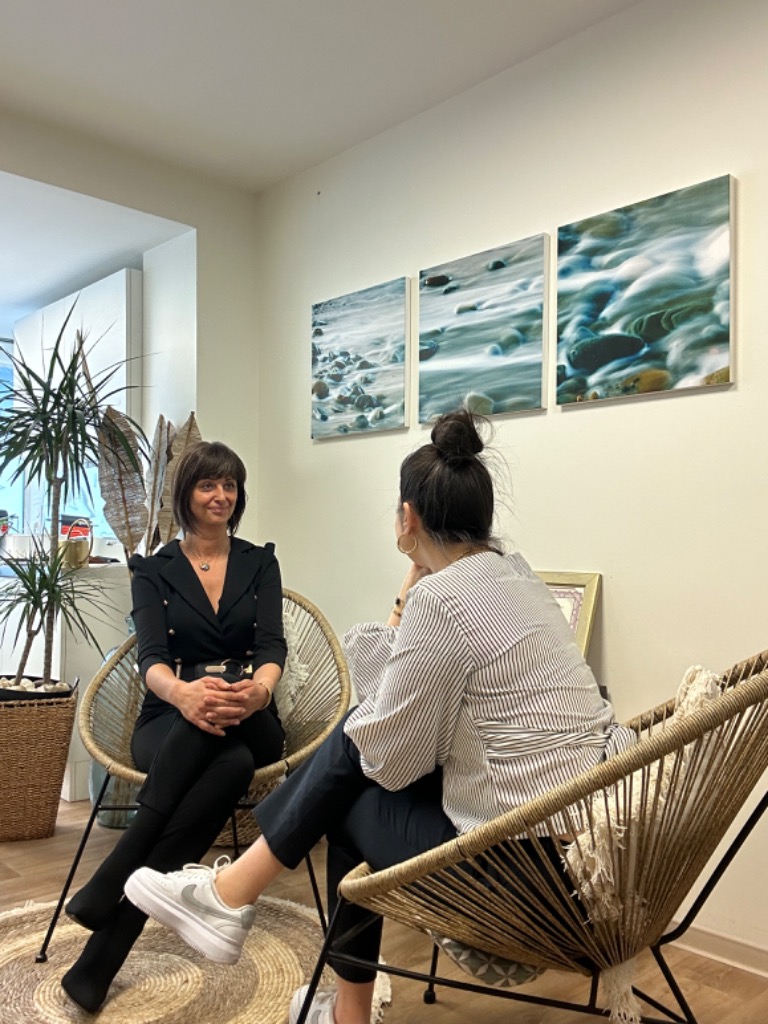 photo seance Lydie CHRISTOPHE Hypnothérapeute