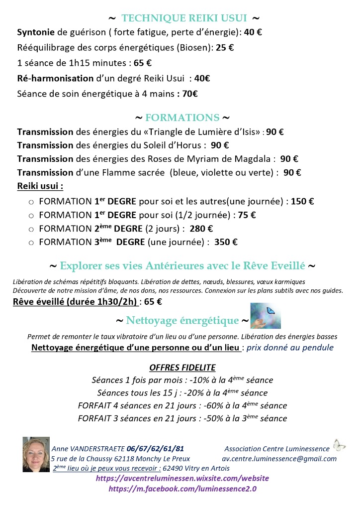 photo activite Anne Vanderstraete