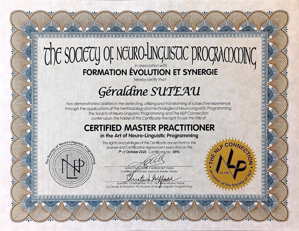 photo diplome Geraldine Suteau