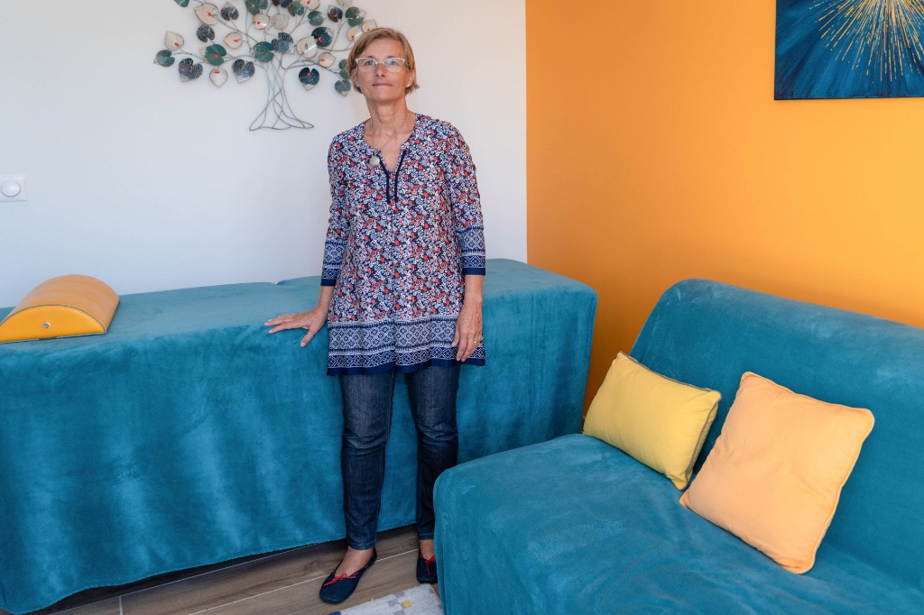 photo portrait Monique Blein "le chemin du mieux-être"