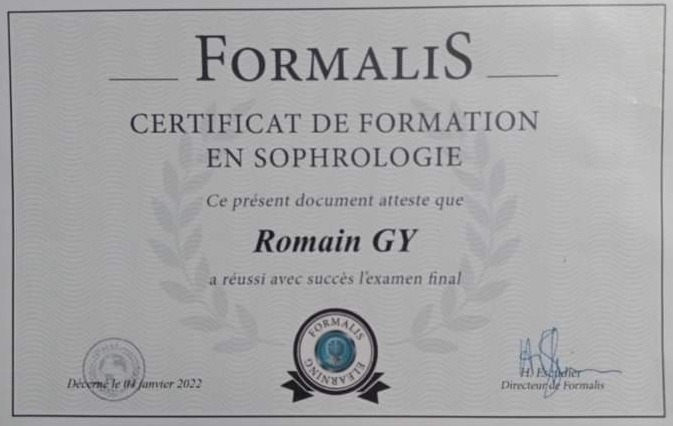 photo diplome Romain Gy 