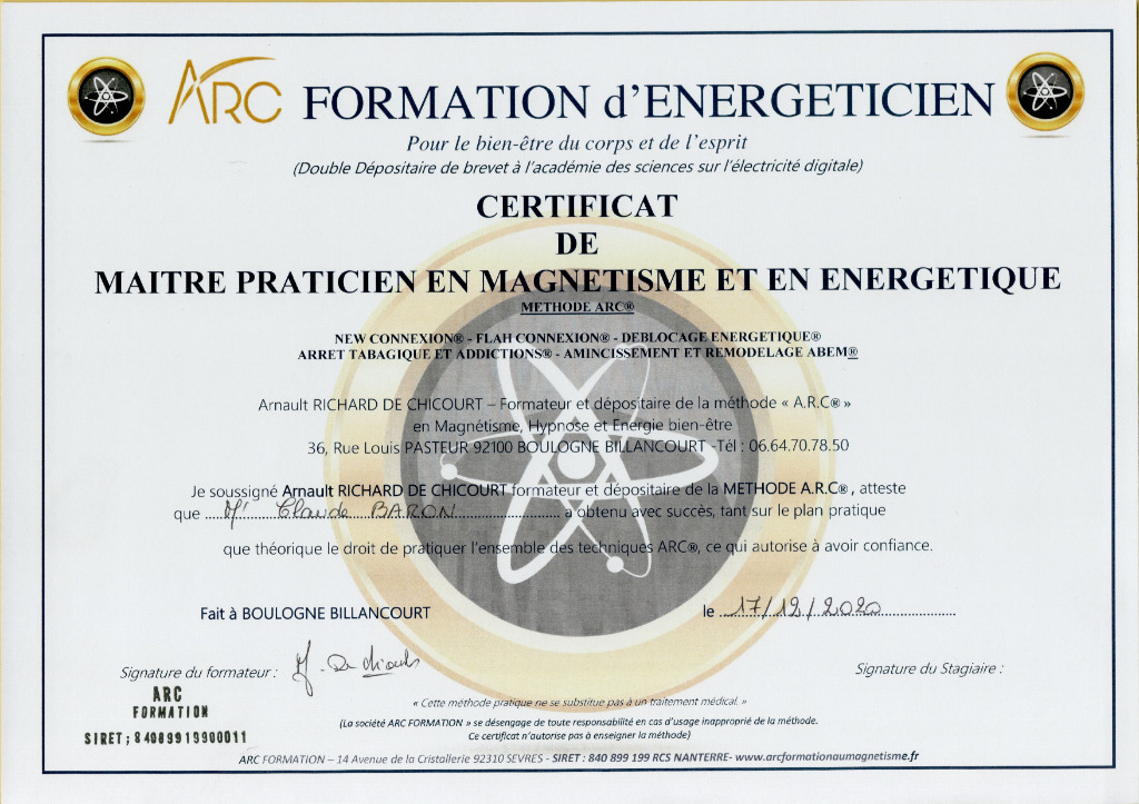 photo diplome Claude Baron