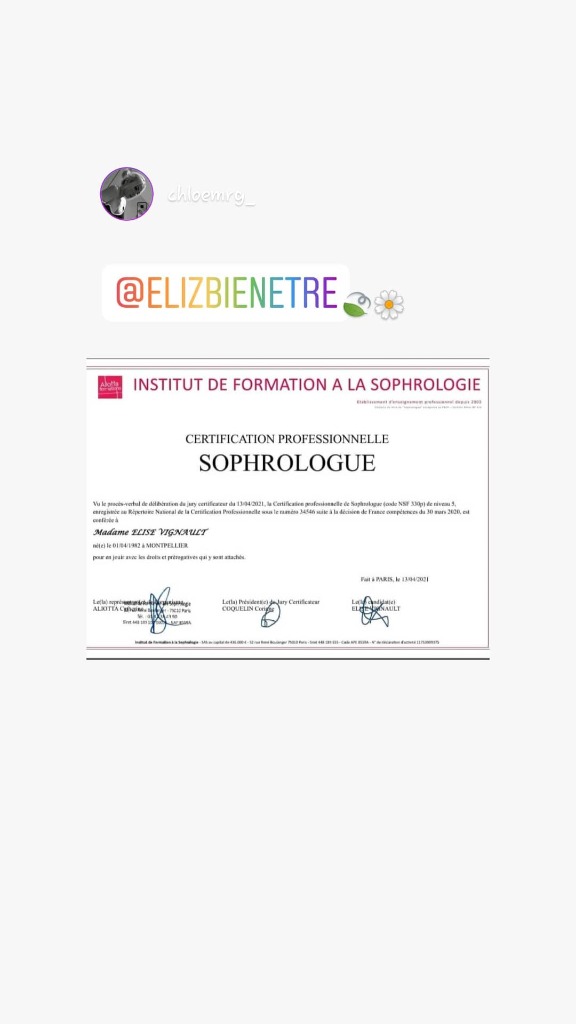 photo diplome Elise Noubou