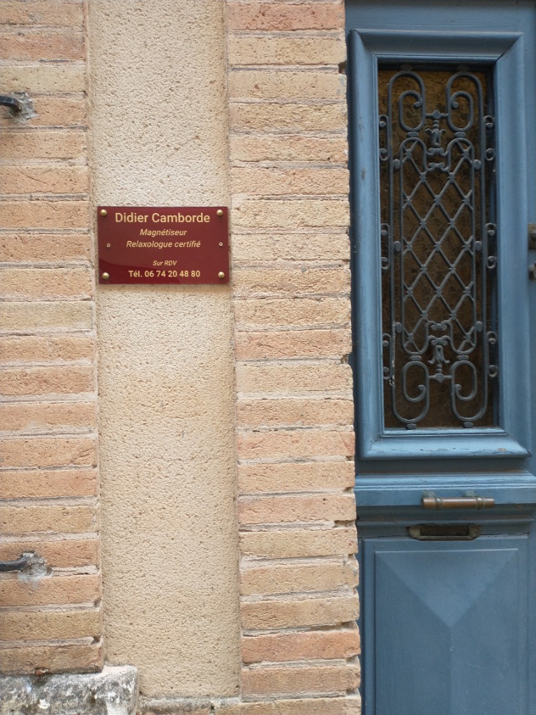 photo cabinet Didier Camborde Magnétiseur