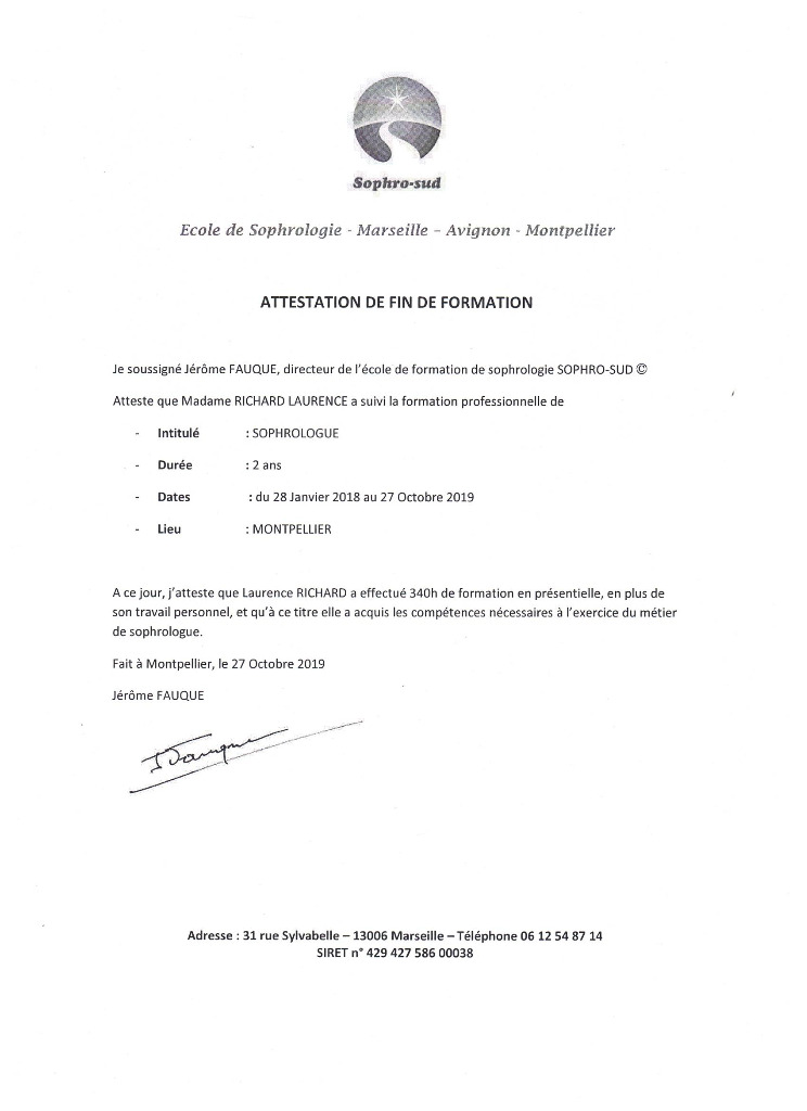 photo diplome sophroattitude30